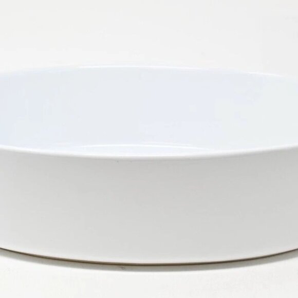 Over and Back Oven To Table White Oval Baking & Serving Dish 13.7 x 9 x 3" NWOB - Picture 2 of 3